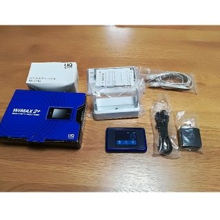 エヌイーシー(NEC)の★WiMAX2＋  WX03(ブルー)クレードル(PC周辺機器)