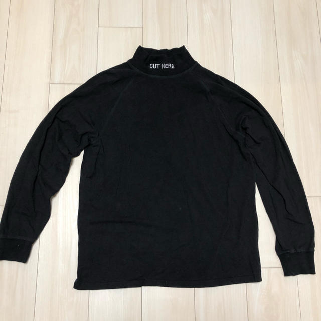 VETMEMES Cut here Mock Turtleneck M メンズのトップス(Tシャツ/カットソー(七分/長袖))の商品写真