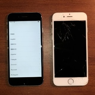 アップル(Apple)の【timaki様専用】iPhone6 アクティベーションロック、液晶不良 ２台(スマートフォン本体)