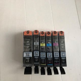 キヤノン(Canon)のR5 PBさん専用 6色 純正インク  新品 Canon BCI-381 380(PC周辺機器)