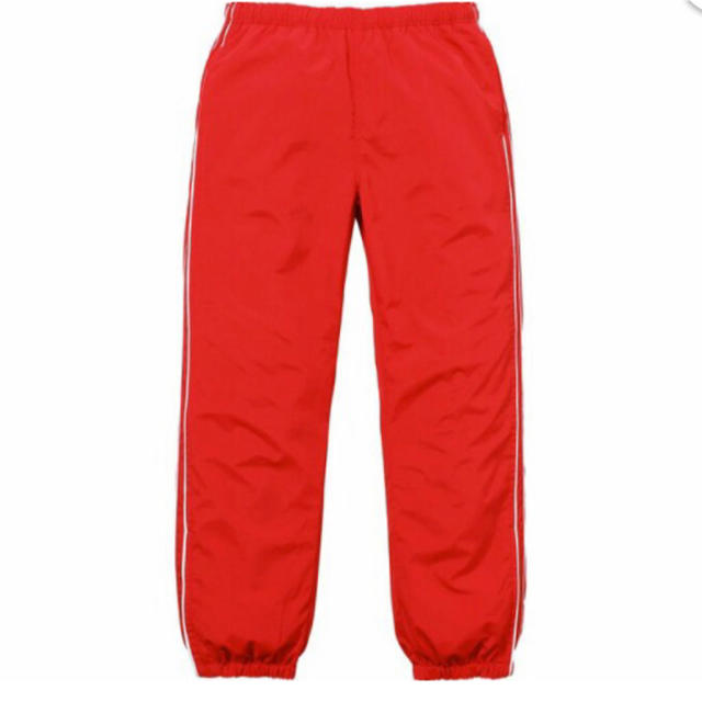 Supreme - supreme piping track pants Mサイズ赤の通販 by barb