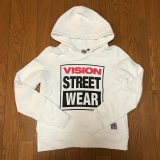 ヴィジョン ストリート ウェア(VISION STREET WEAR)のVISION STREET WEAR パーカー(白)(パーカー)