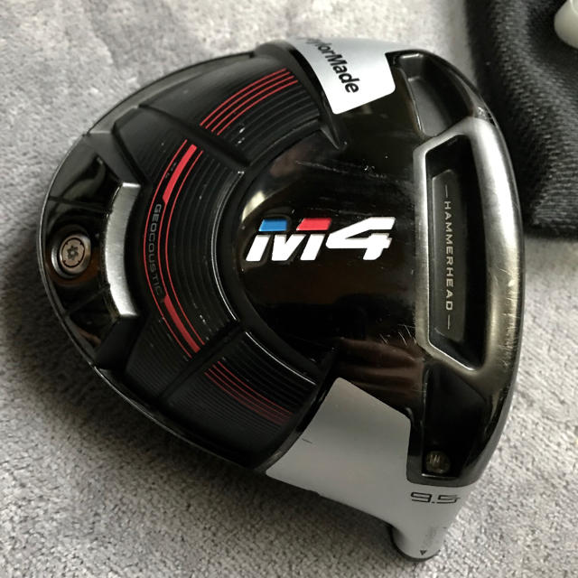 テーラーメイド M4 ドライバーベッド 9.5度 ヘッドカバー テーラーメイド M4 ドライバーベッド 9.5度 ヘッドカバー