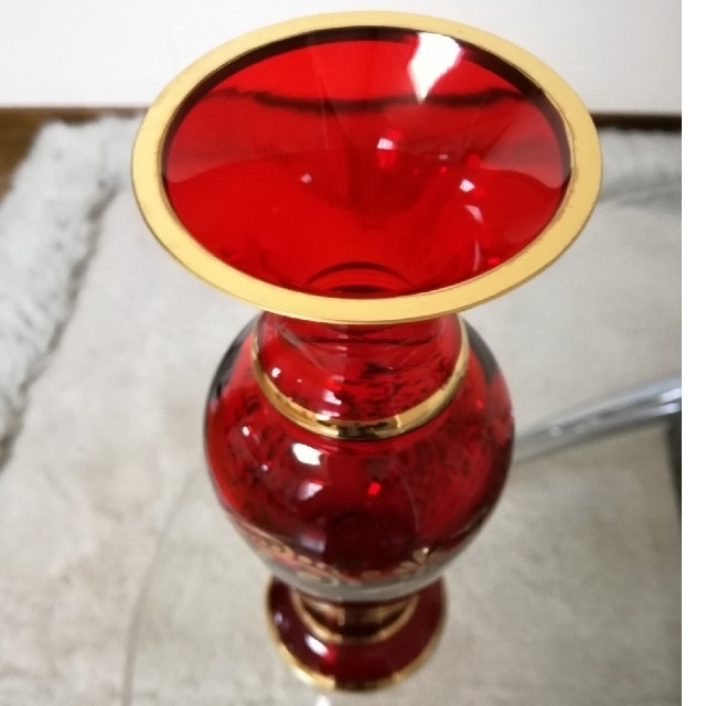 ベネチアングラス 花瓶 一輪挿しの通販 by フロア1186's shop｜ラクマ
