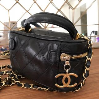 再お値下げ‼︎ 正規品 CHANEL バニティ ポシェットショルダー 梨花