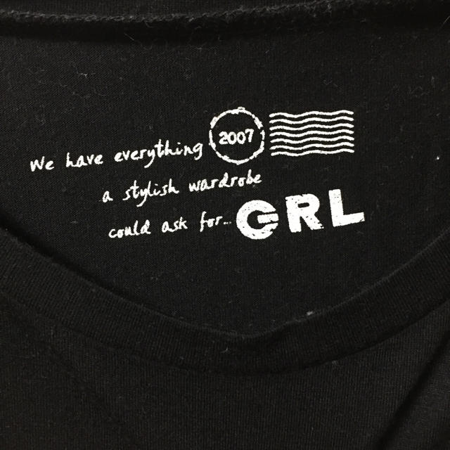 GRL(グレイル)のグレイル★黒ドルマンTシャツ レディースのトップス(Tシャツ(半袖/袖なし))の商品写真