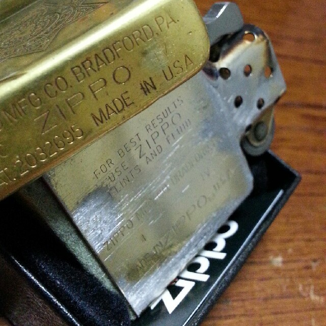 1988年製 ZIPPO®︎【1932〜1988】ビンテージ ソリッドブラス