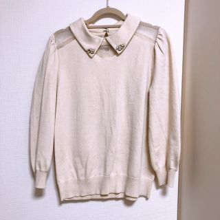 リランドチュール(Rirandture)のRirandture♡ビジューtops(カットソー(長袖/七分))