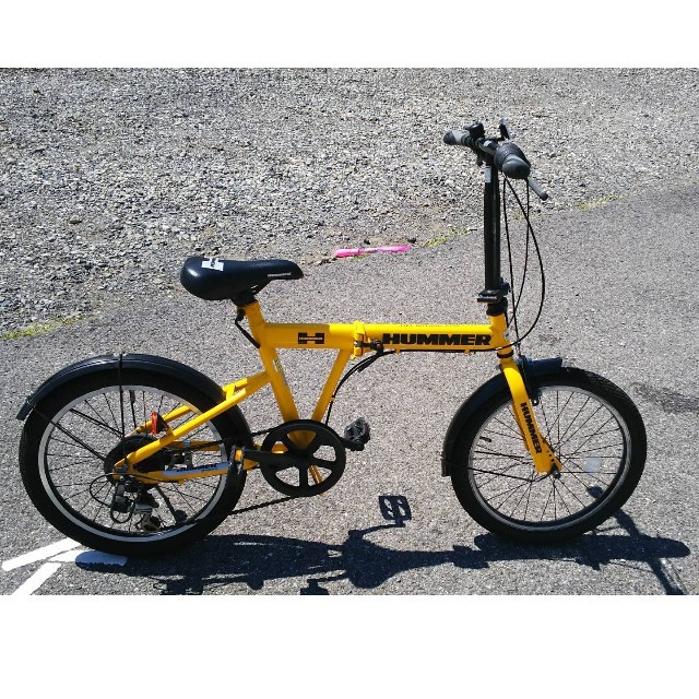 Hummer Kazuo様専用 ハマー Hummer 折りたたみ自転車 イエローの通販 By みう プロフ必読 12 26 1 9発送ng ハマー ならラクマ