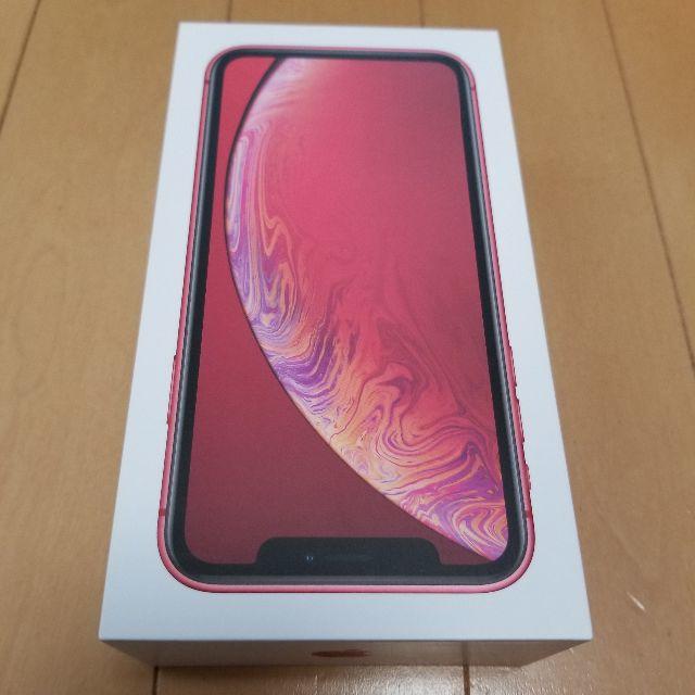 新品未使用 iphone XR 64GB SIMフリー Red 赤 auの通販 by dolche67's