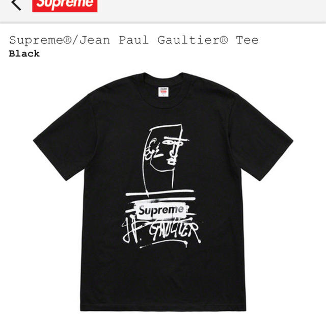 Supreme / Jean Paul Gaultier Tee M③