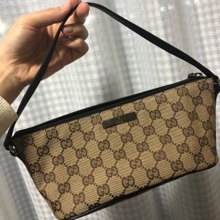 グッチ(Gucci)の【cosmos様専用】GUCCI ミニハンドバッグ アクセサリーポーチ(ハンドバッグ)