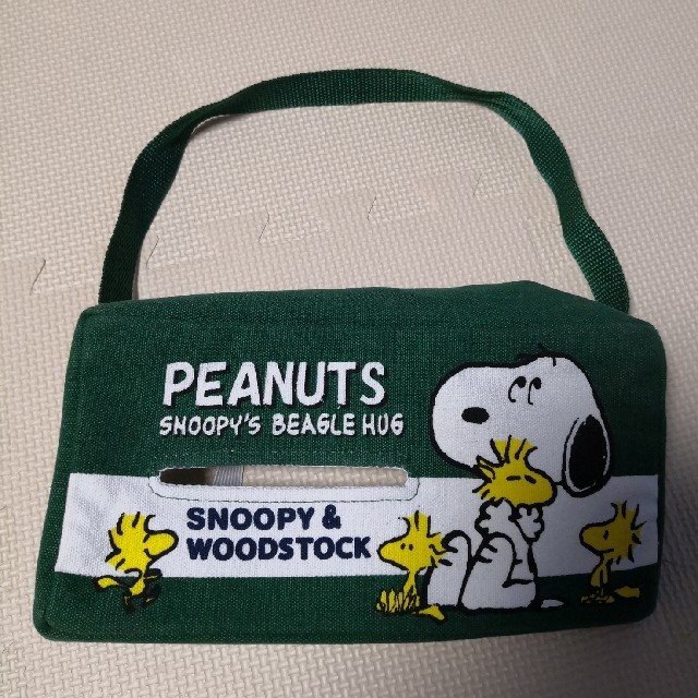 SNOOPY(スヌーピー)のSNOOPY*ティッシュケース インテリア/住まい/日用品のインテリア小物(ティッシュボックス)の商品写真