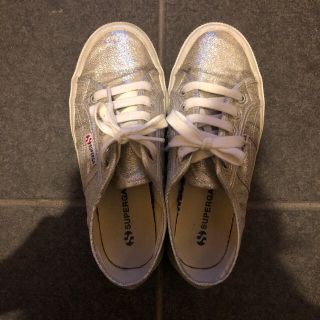 スペルガ(SUPERGA)のまあ様専用 スペルガ 37ハーフ シルバー(スニーカー)