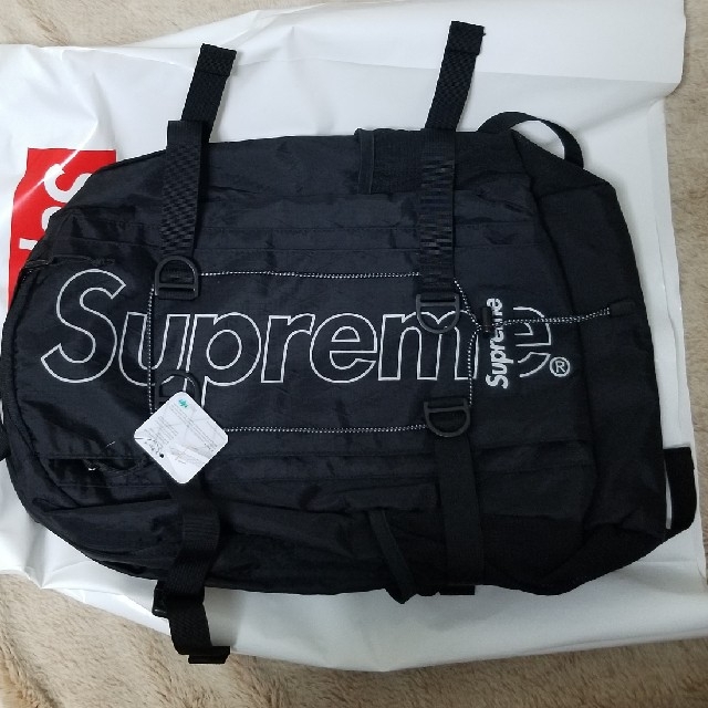 Supreme　Backpack　BLACK