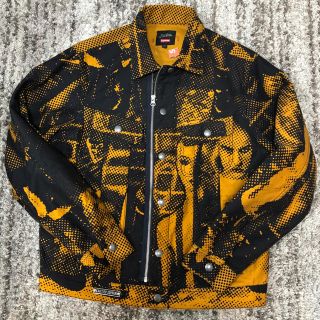 シュプリーム(Supreme)のM supreme jean paul Gaultier jacket gold(Gジャン/デニムジャケット)