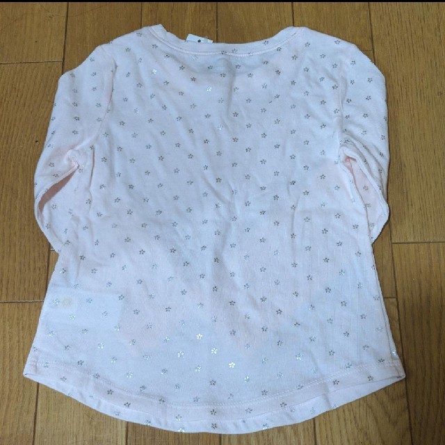 Old Navy(オールドネイビー)の新品　オールドネイビー　ロンティー2枚セット キッズ/ベビー/マタニティのキッズ服女の子用(90cm~)(Tシャツ/カットソー)の商品写真