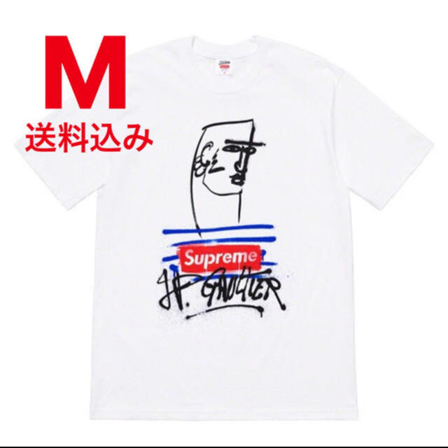 Supreme Jean Paul Gaultier Tee White M