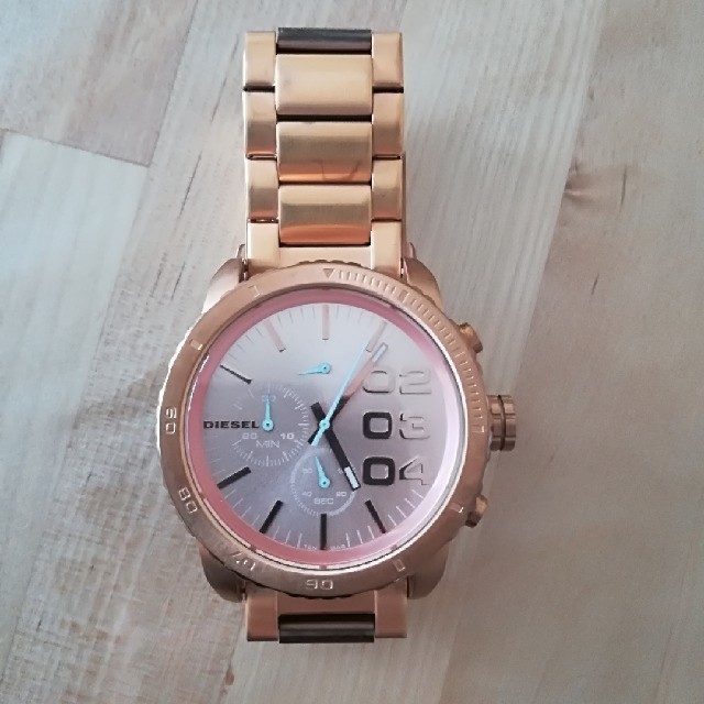 DIESEL(ディーゼル)のDIESEL　アナログ時計　ピンクゴールド レディースのファッション小物(腕時計)の商品写真