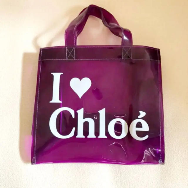 SEE BY CHLOE(シーバイクロエ)の【新品 】クロエビニールバッグ 限定品 レディースのバッグ(トートバッグ)の商品写真