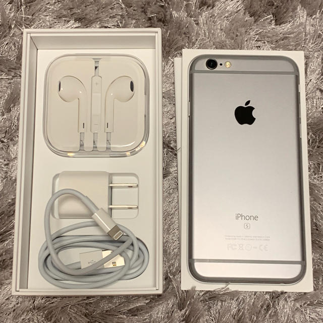 【値下げ】iPhone6s 64G スペースグレイスマホ