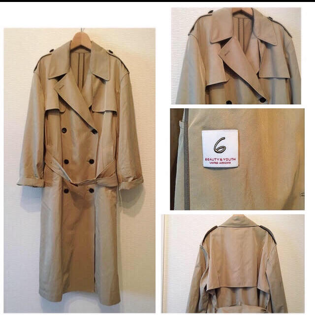 【6(ROKU)TRENCH COATトレンチコート】UNITED ARROWS