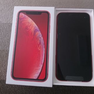 アイフォーン(iPhone)の【ドコモ】iPhone XR 128GB Red(携帯電話本体)