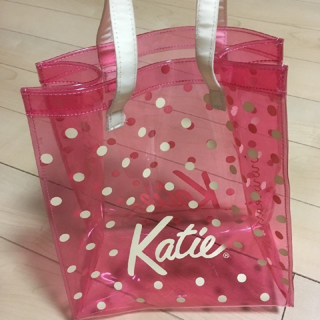 Katie(ケイティー)のkatie　ビニールバッグ レディースのバッグ(トートバッグ)の商品写真