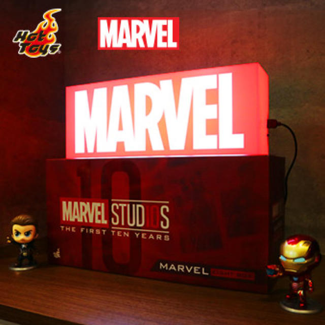 MARVEL - マーベル ボックスロゴ ライト 10周年の通販 by Nana's MARVEL - マーベル ボックスロゴ ライト 10周年の通販 by Nana's