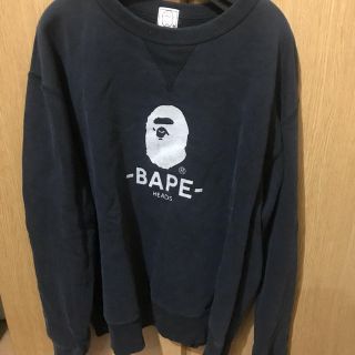 アベイシングエイプ(A BATHING APE)のBAPEトレーナー(スウェット)