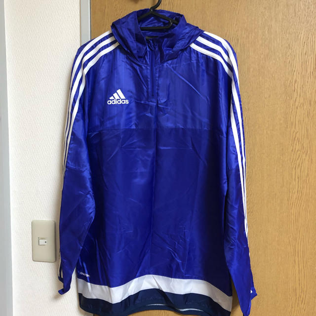 adidas(アディダス)の【アップル様専用】アディダス パーカー ウィンドブレーカー パープル メンズのジャケット/アウター(ナイロンジャケット)の商品写真