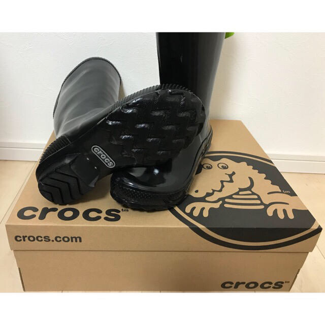 crocs(クロックス)の22.0 Crocs Tall Rain Boot W トール レイン ブーツ レディースの靴/シューズ(レインブーツ/長靴)の商品写真