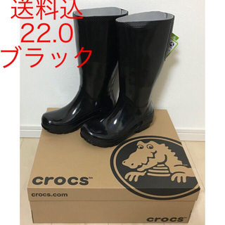 クロックス(crocs)の22.0 Crocs Tall Rain Boot W トール レイン ブーツ(レインブーツ/長靴)