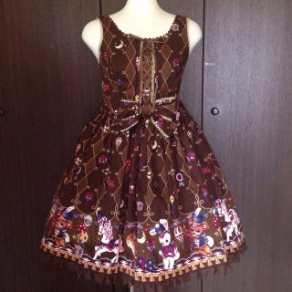 アンジェリックプリティー(Angelic Pretty)のtoy marchジャンパースカート(ひざ丈ワンピース)