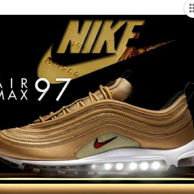 NIKE(ナイキ)の[kantaさん専用] AIR MAX 97 OG Metallic Gold  メンズの靴/シューズ(スニーカー)の商品写真