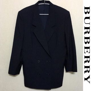 バーバリー(BURBERRY)のバーバリー ジャケット BURBERRY ヴィンテージ ダブル 紺ブレ (テーラードジャケット)