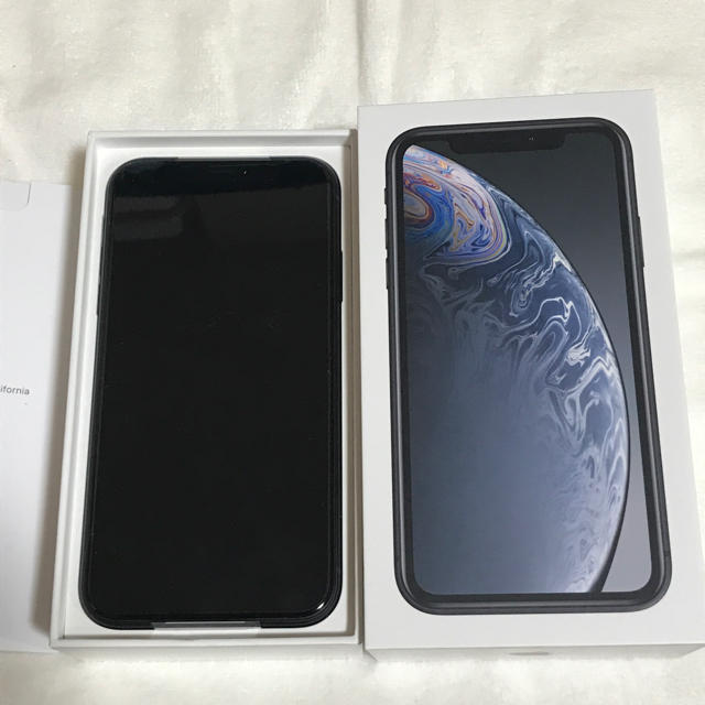 iPhone - iPhone XR 128G ブラック SIMフリー 新品・未使用