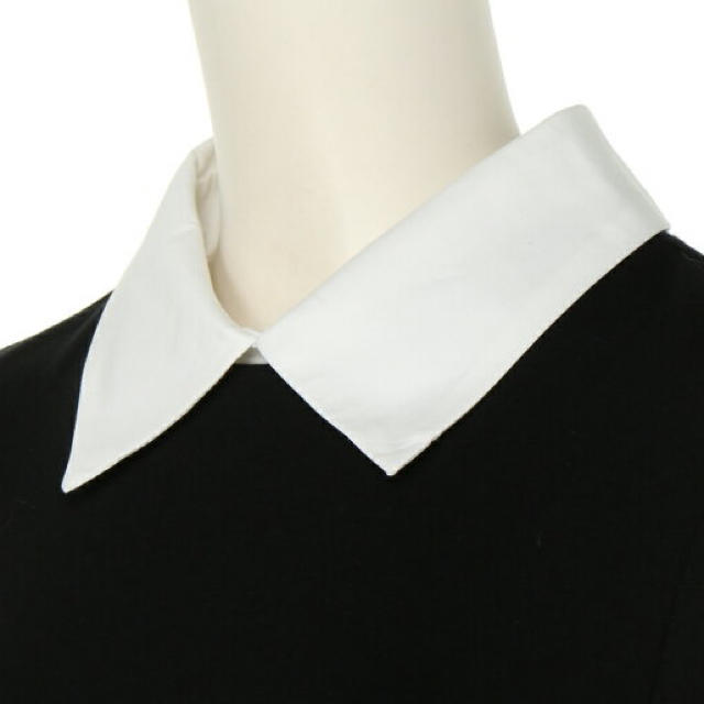 SNIDEL(スナイデル)のSNIDEL 衿付きワンピース ブラック レディースのワンピース(ミニワンピース)の商品写真