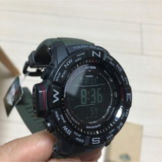 カシオ(CASIO)の日本未発売 新品正規品 CASIO プロトレック PRO TREK ソーラー電波(腕時計(アナログ))