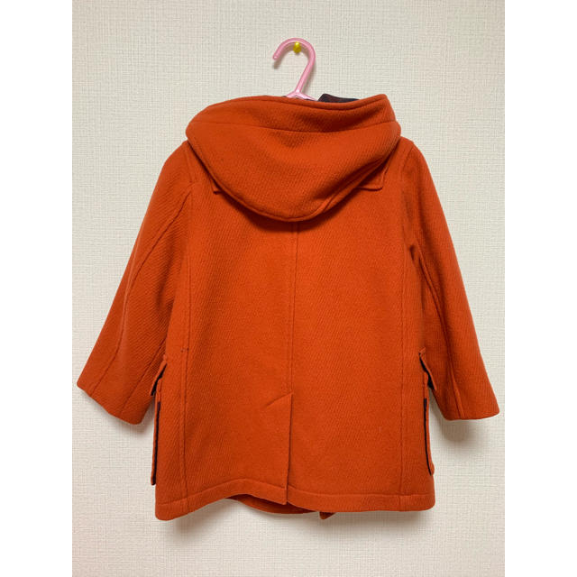 COMME CA ISM(コムサイズム)のコムサ イズム  ダッフルコート オレンジ キッズ/ベビー/マタニティのキッズ服女の子用(90cm~)(コート)の商品写真