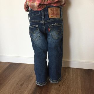 リーバイス(Levi's)のリーバイス キッズ ウエストフリンジデニム(パンツ/スパッツ)