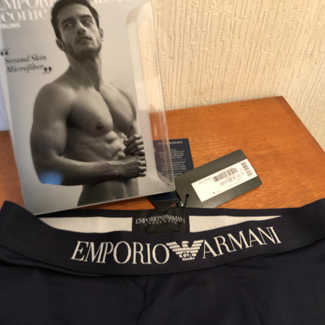 Emporio Armani(エンポリオアルマーニ)のエンポリオアルマーニ  men'sボクサーパンツ新品‼️ メンズのアンダーウェア(ボクサーパンツ)の商品写真