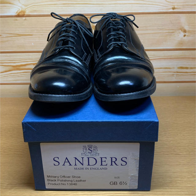 SANDERS(サンダース)の専用★SANDERS Military Officer Shoe UK6.5 メンズの靴/シューズ(ドレス/ビジネス)の商品写真