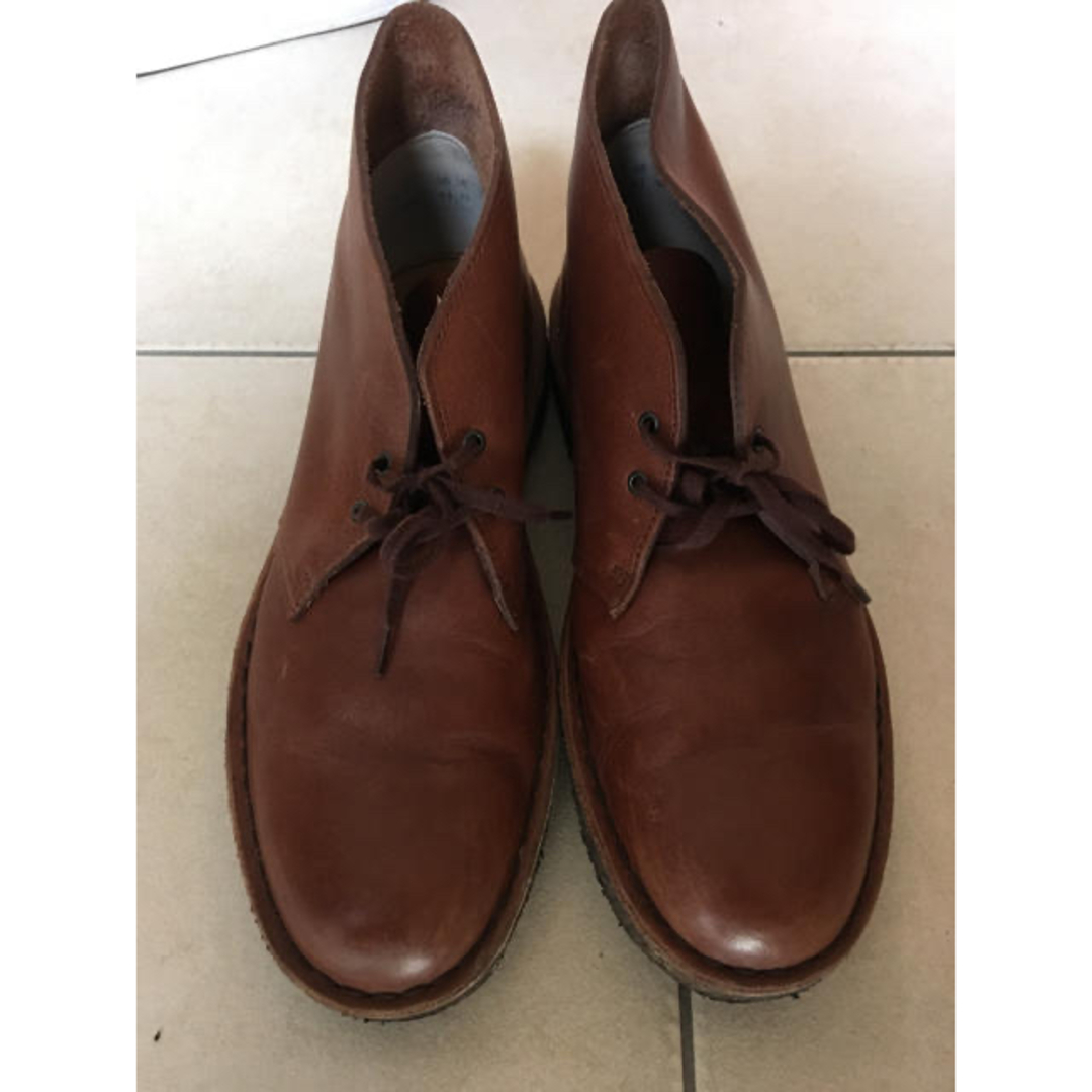 Clarks - Clarks クラークス デザートブーツ ブラウンレザー Clarks - Clarks クラークス デザートブーツ ブラウンレザー
