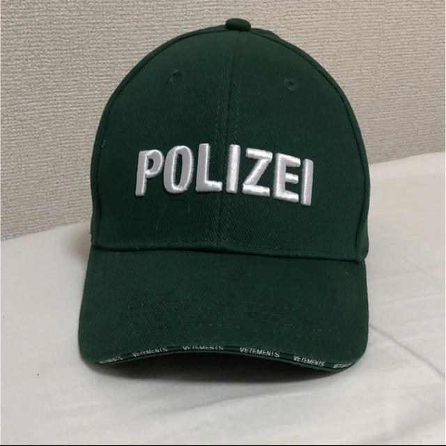 帽子VETEMENTS POLIZEI キャップ