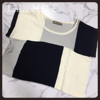 レディメイド(LADY MADE)のLADY MADE＊ショート丈トップス(カットソー(半袖/袖なし))