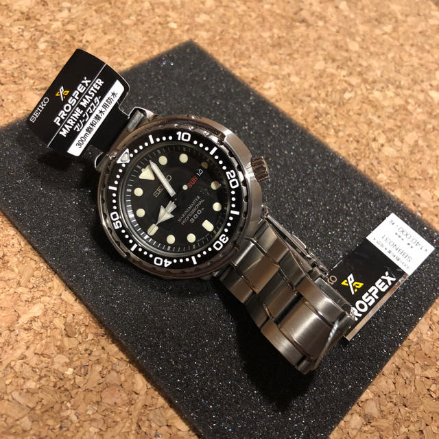 SEIKO(セイコー)のほぼ新品 セイコー sbbn 031 ツナ缶 SEIKO マリーンマスター メンズの時計(腕時計(アナログ))の商品写真