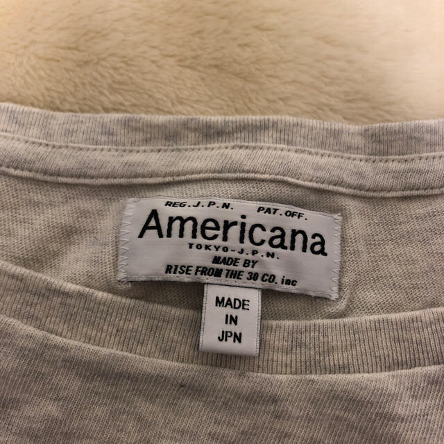 AMERICANA(アメリカーナ)のアメリカーナ Americana 半袖Tシャツ レディースのトップス(Tシャツ(半袖/袖なし))の商品写真
