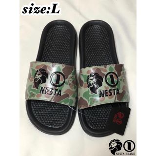 ネスタブランド(NESTA BRAND)の♦︎正規品新品未使用♦︎ NESTABRAND シャワーサンダル L レゲエ(サンダル)