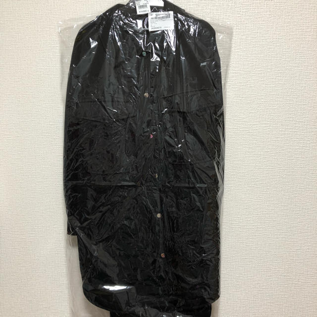 ZARA(ザラ)のしろくま様専用Eimee Law ボンディング 配色シャツ ブラック 新品 レディースのジャケット/アウター(トレンチコート)の商品写真